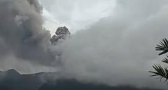 印度尼西亞馬拉皮火山大噴發,目前尚無人員傷亡報告